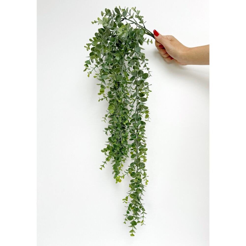 Hanging Eucalyptus Bush 32" - High Quality Artificial Hanging Plant